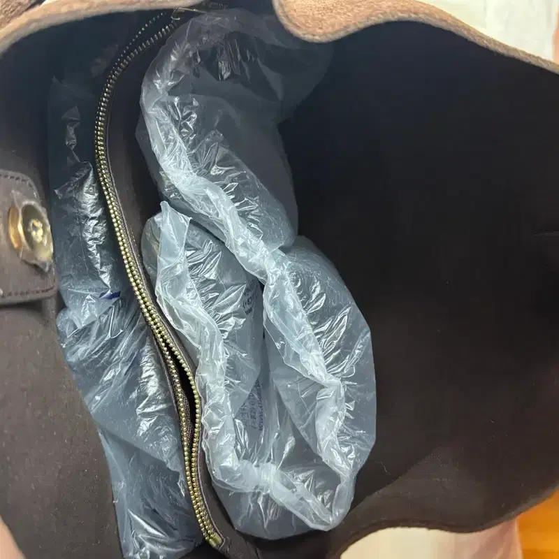 새상품) 시엔느 marais suede bag 스웨이드백 브라운 4
