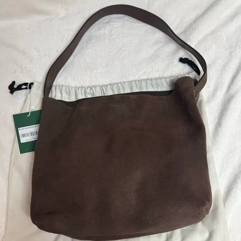 새상품) 시엔느 marais suede bag 스웨이드백 브라운 2