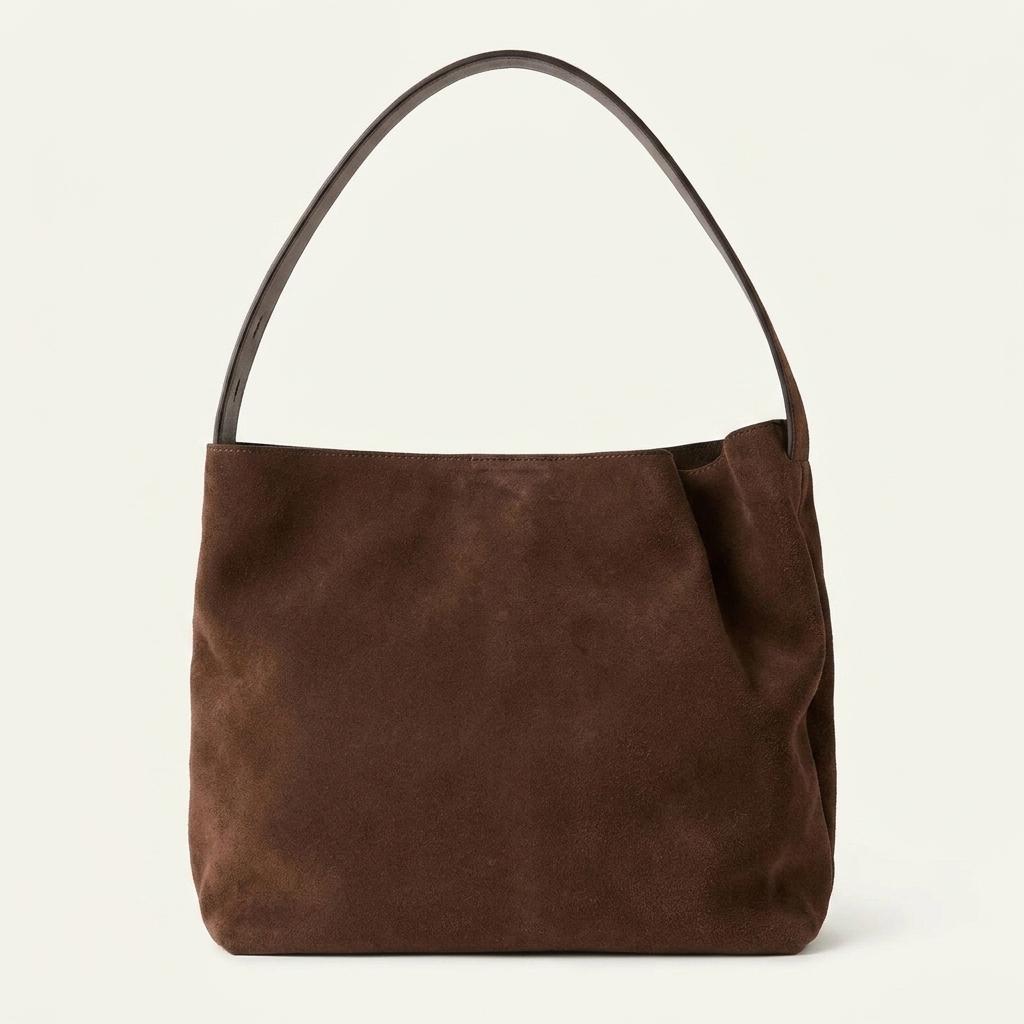새상품) 시엔느 marais suede bag 스웨이드백 브라운 1
