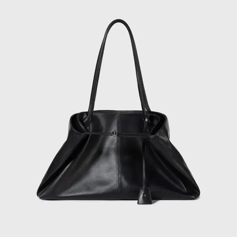 (새상품) (택O) 로우클래식 haricot bag (레더 블랙) 2