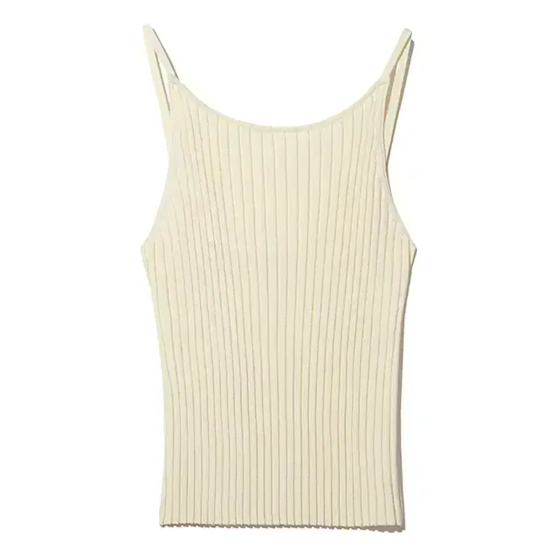 le17septembre mille ribbed knit top 르917 슬리브리스 4