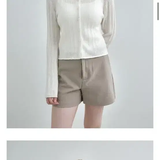 몽돌 알파카 아이보리 가디건 3