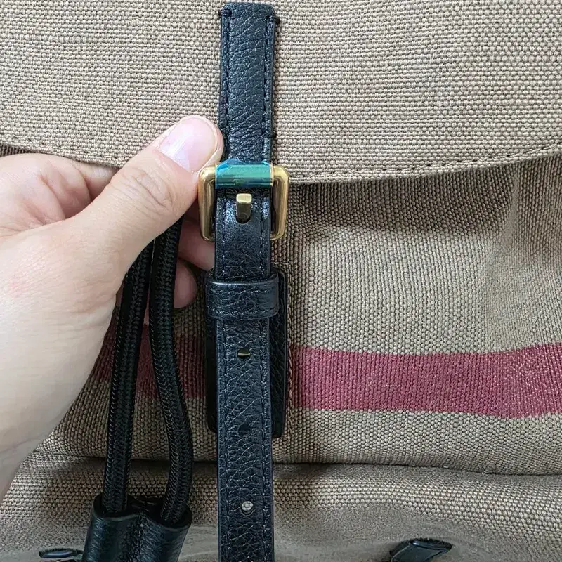 (정품)버버리 체크 브룩데일 백팩 6