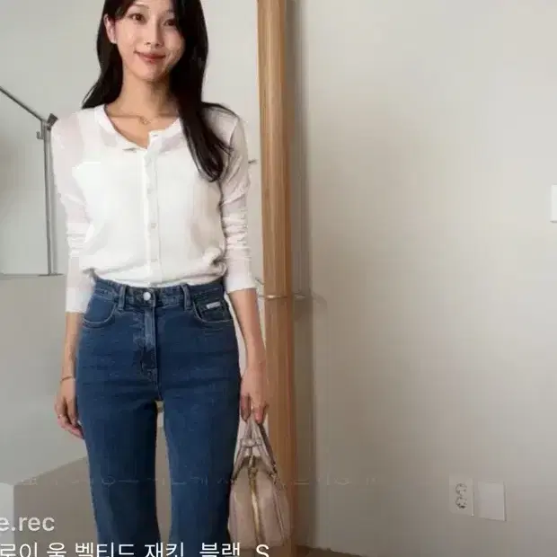 sie시에 버킨 세미부츠컷 데님/스탠다드 M사이즈 6