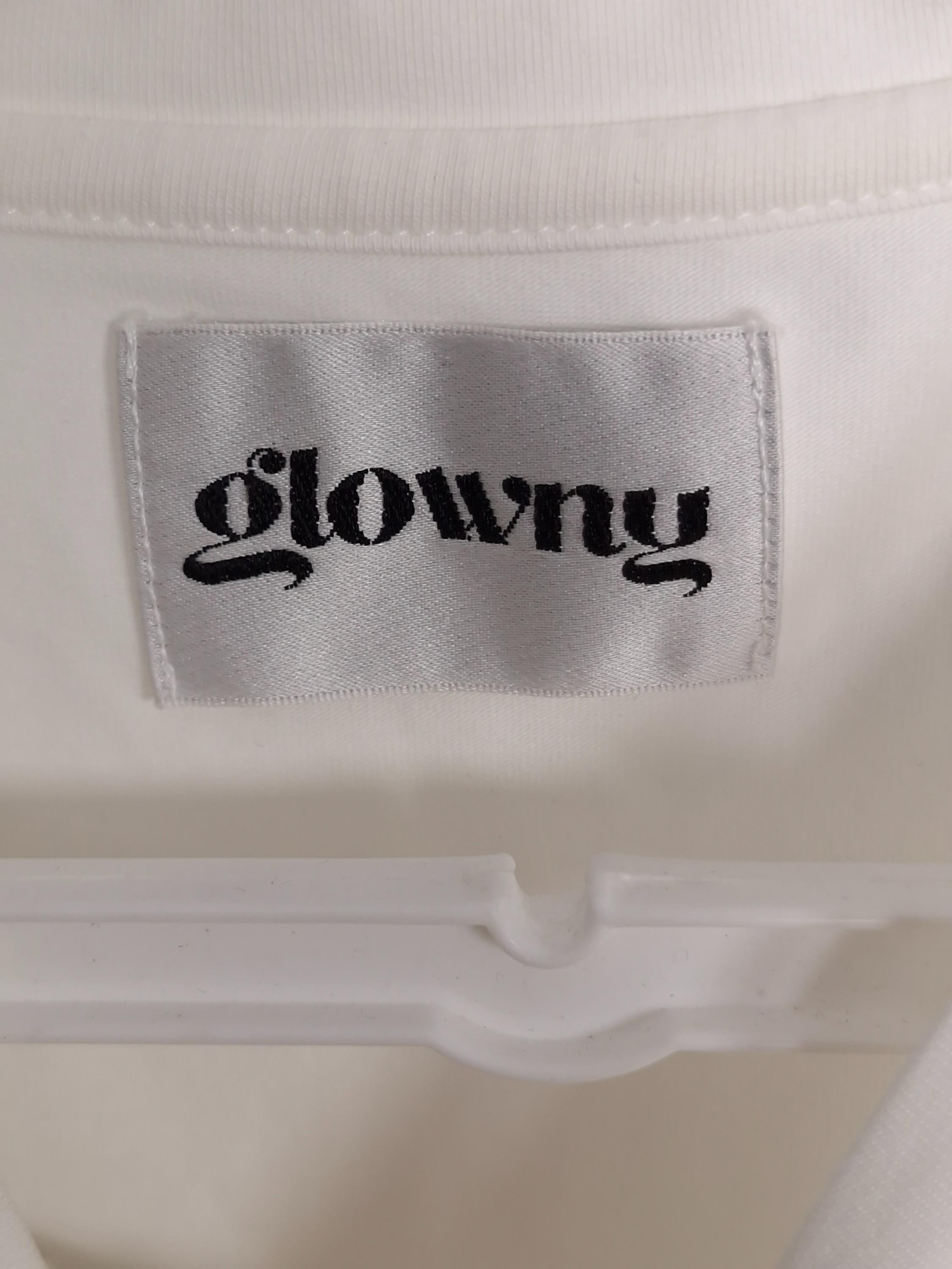 글로니 GLOWNY 흰색 크롭 반팔티셔츠 [A718] 4