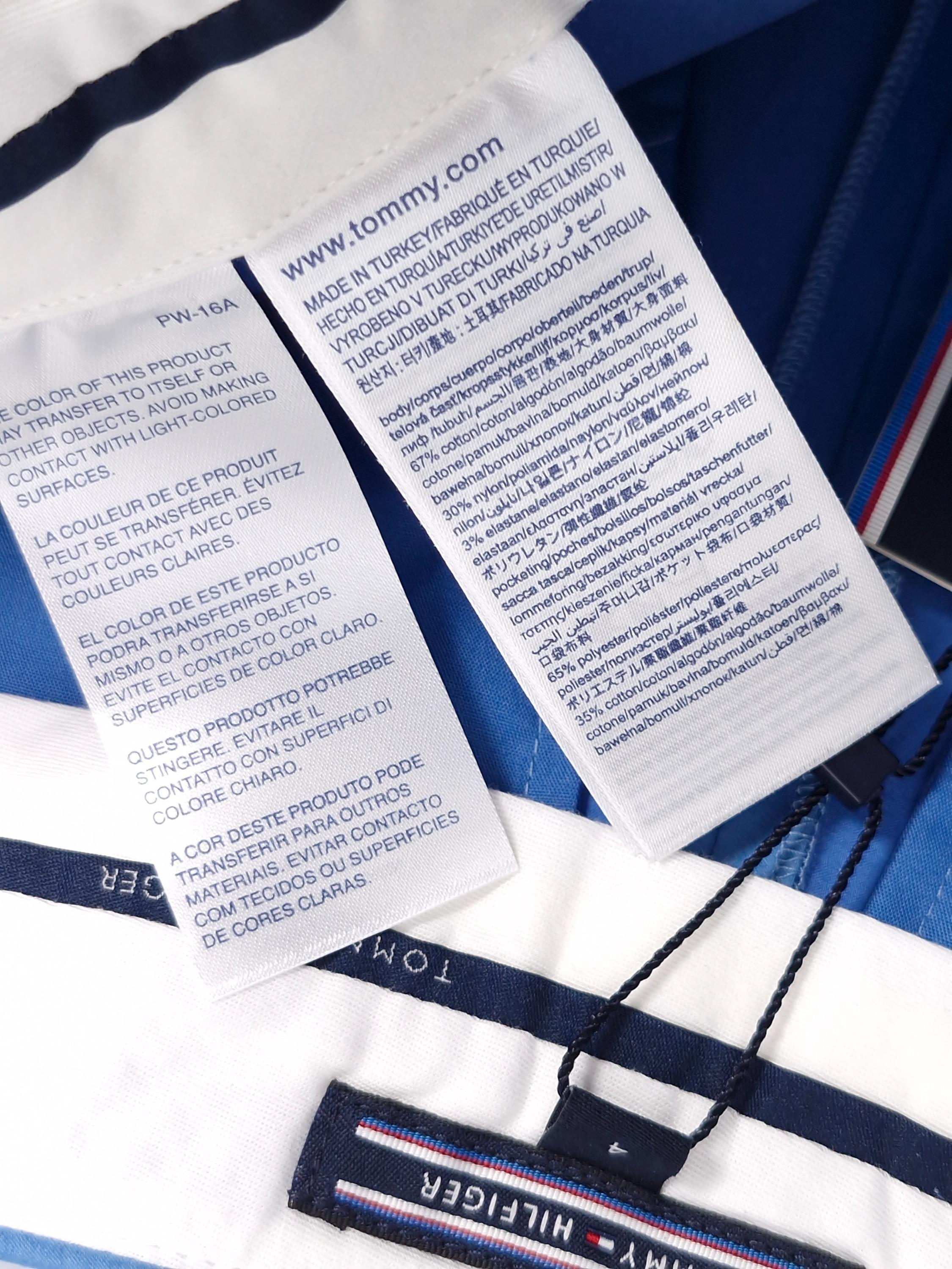 타미힐피거 TOMMY HILFIGER 파란색 반바지 4 [A740] 5
