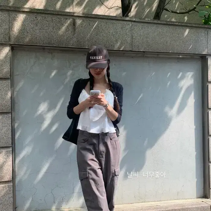 타낫 선셋 카고 팬츠 카키그레이 s 2