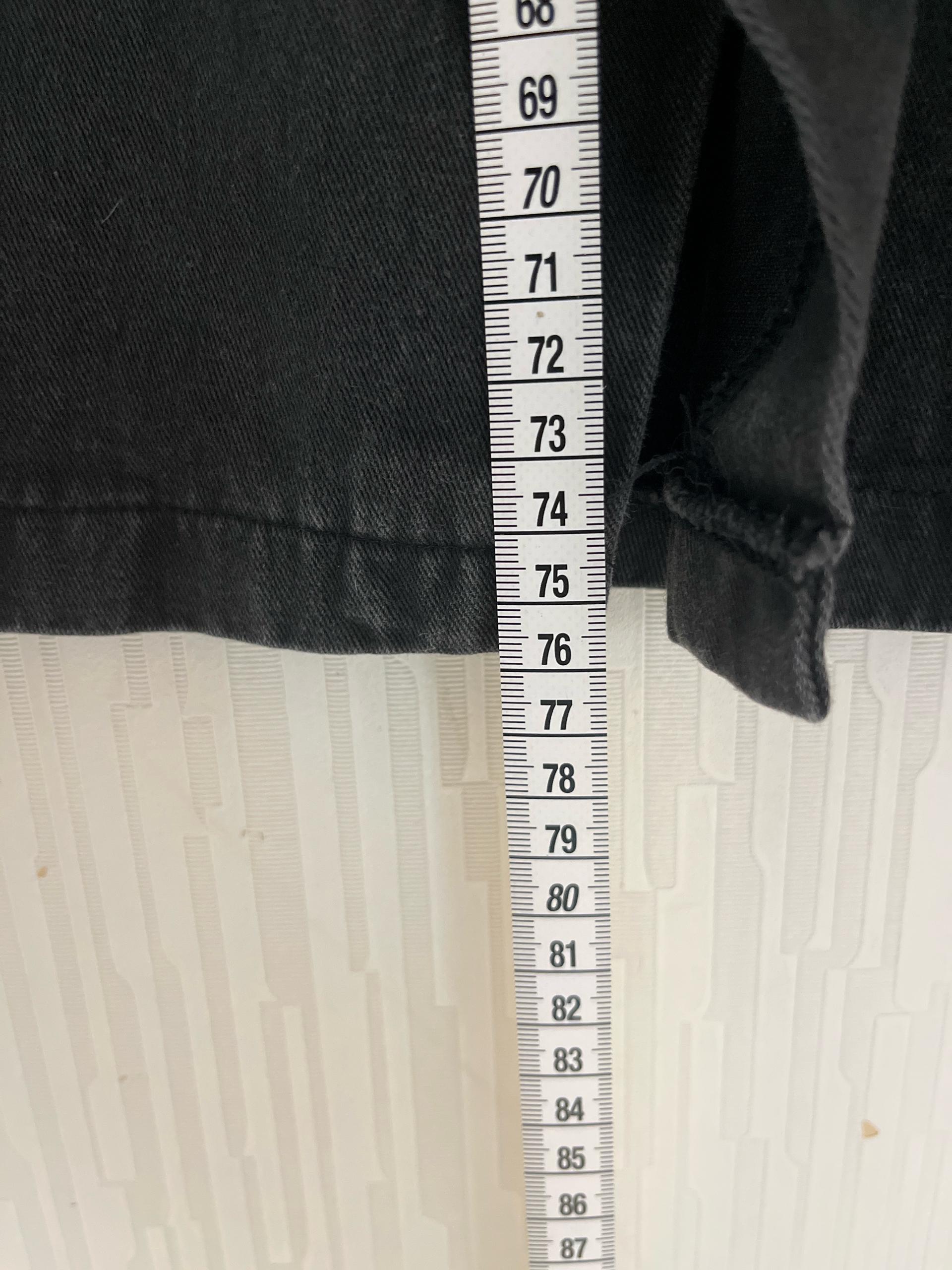 포켓 카고 롱 청스커트 블랙 5