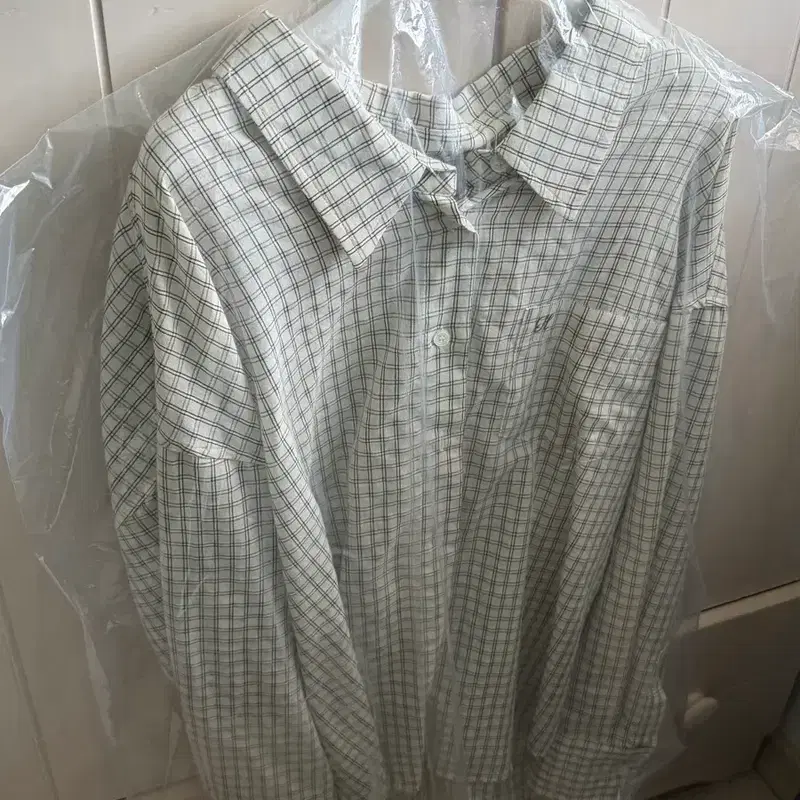 (1회착용) 헤더먼트 Geek check shirts 6