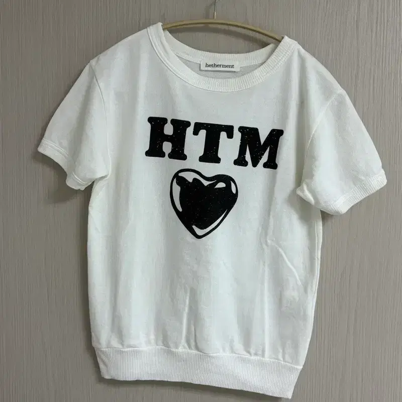 헤더먼트 반팔티 90s heart t-shirts(cream) 4