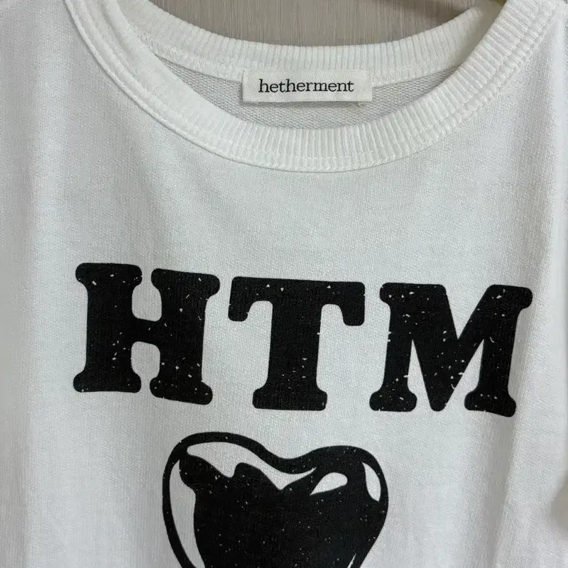 헤더먼트 반팔티 90s heart t-shirts(cream) 5