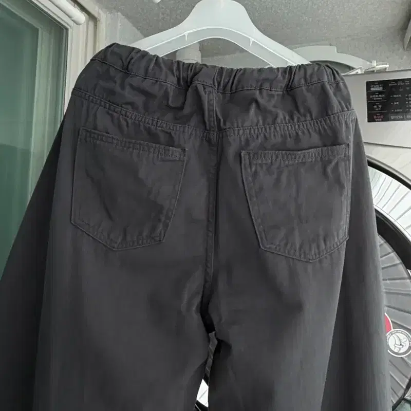 헤더먼트)) worn cotton pants (ash navy) M사이즈 9
