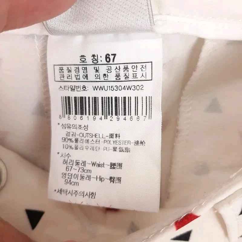 와이드앵글 골프 패턴팬츠 26 6