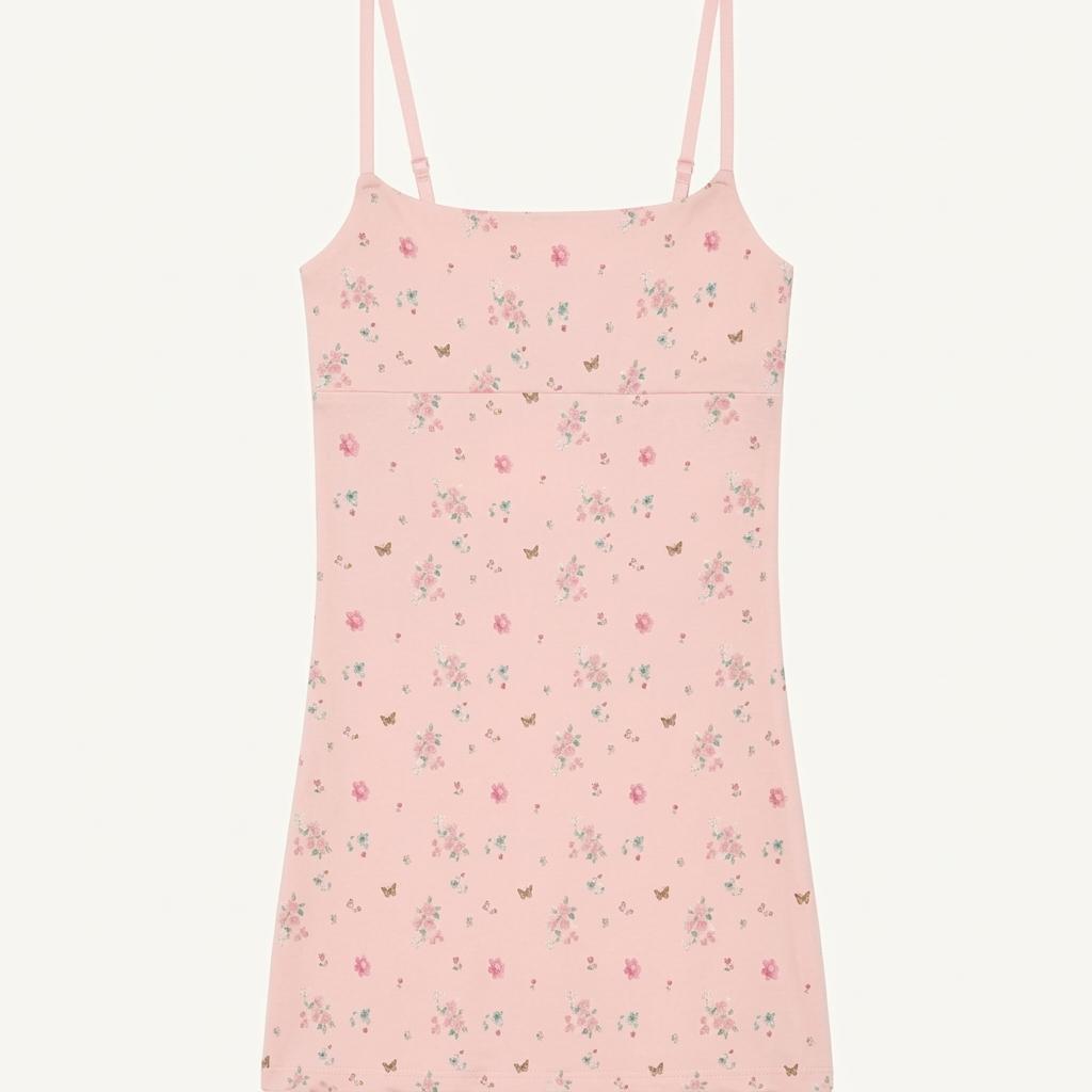 글로니 HEART LACE CAMI DRESS