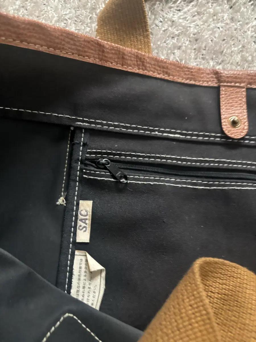 일제 SAC 가죽 컨버스 토트백 5