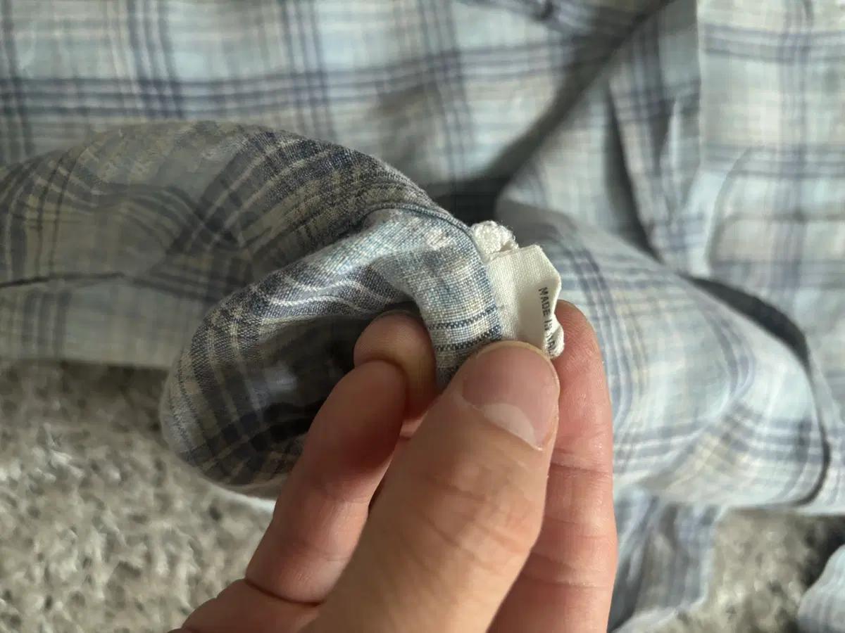 이태리제 에르메네질도 제냐 린넨 셔츠 105 6