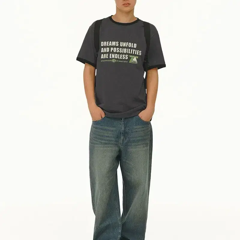 테켓 Plan14 Unlimited Tee - Charcoal M사이즈 5
