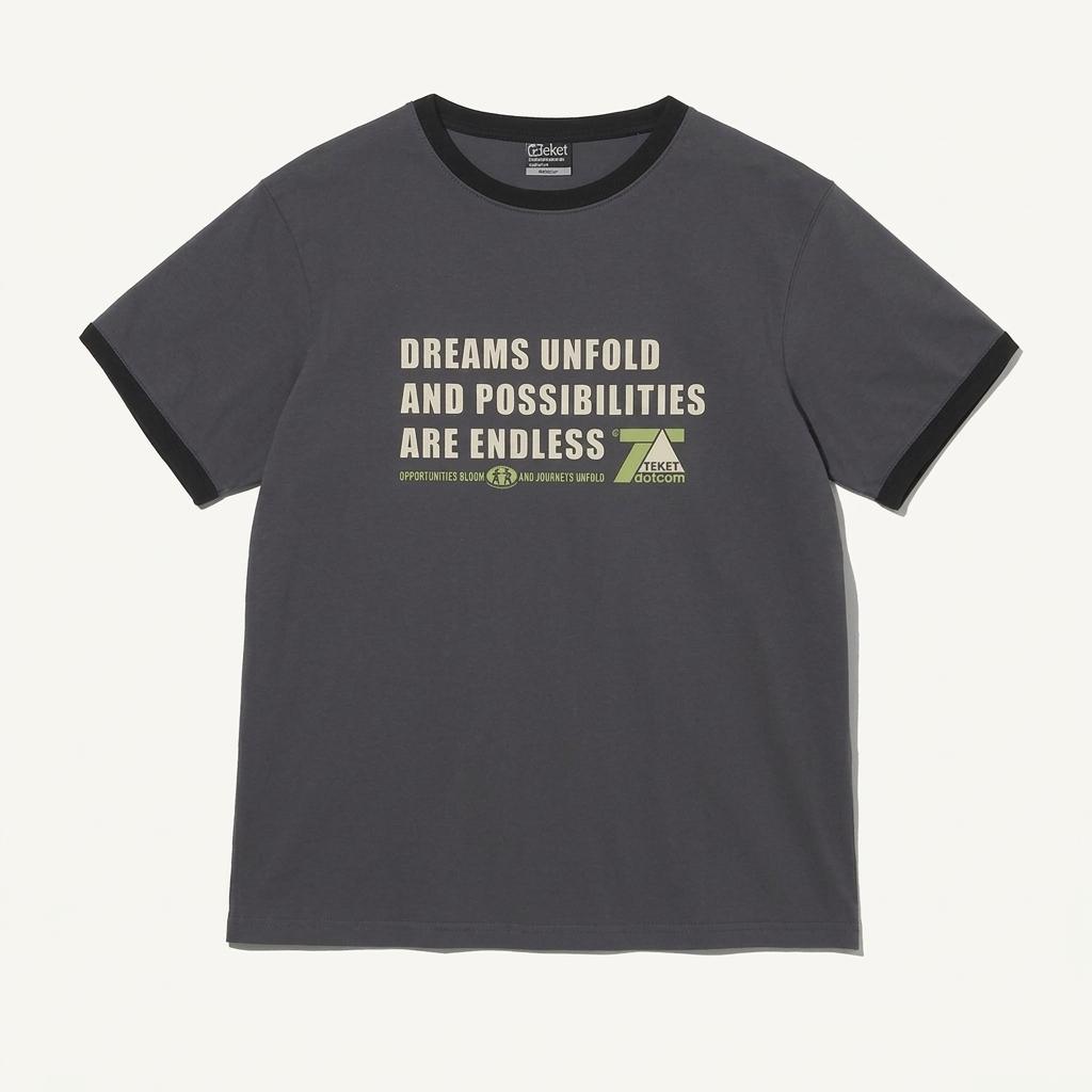 테켓 Plan14 Unlimited Tee - Charcoal M사이즈 1