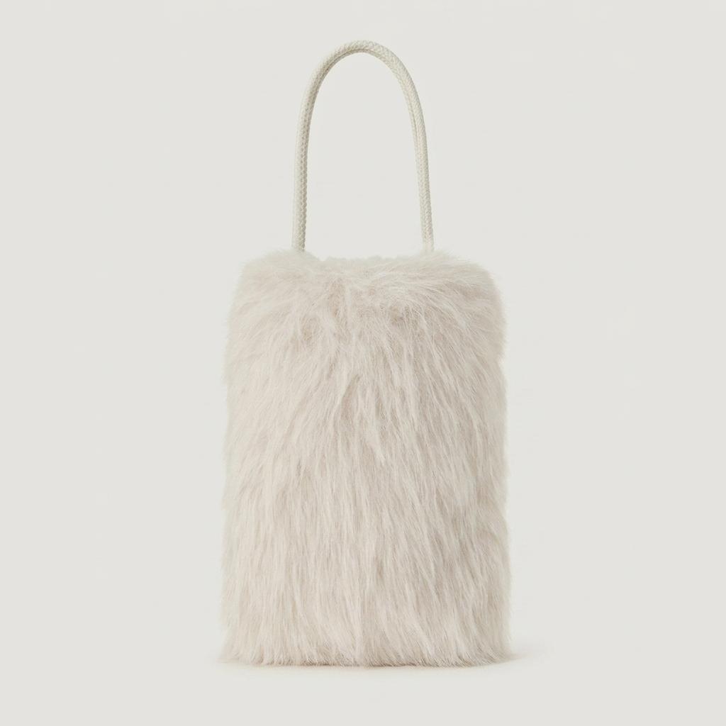 망고매니플리즈 ANTIQUE FUR MINI BAG_MIST 1
