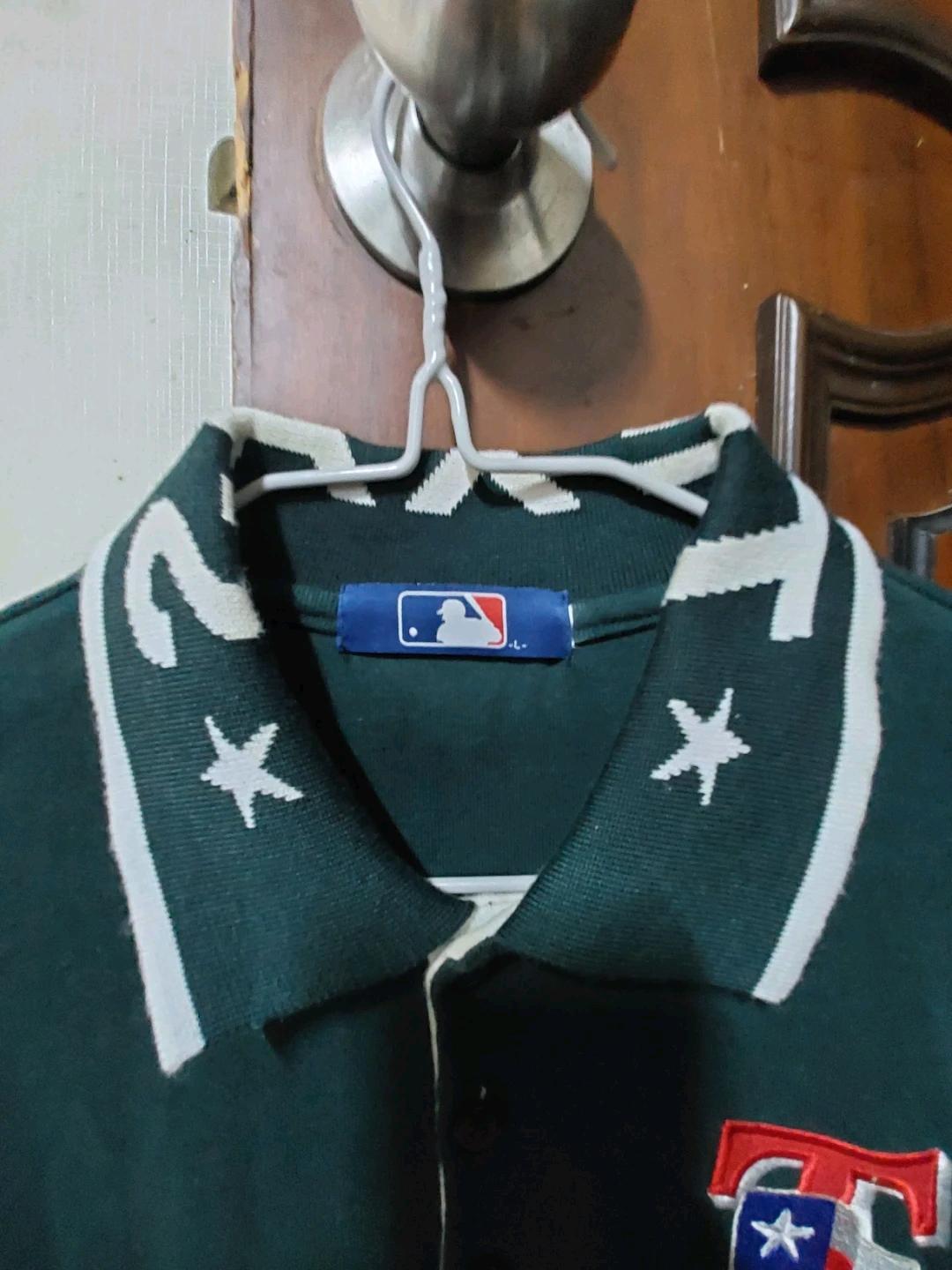 MLB 텍사스 레인저스 긴팔 카라티 L 3
