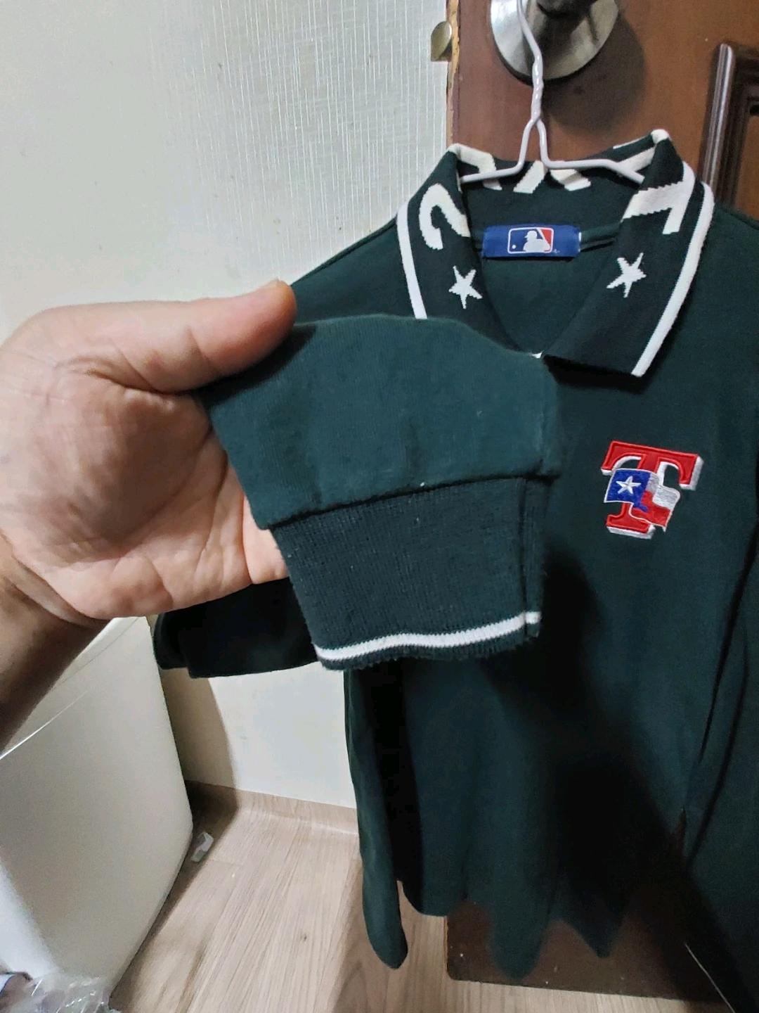 MLB 텍사스 레인저스 긴팔 카라티 L 2