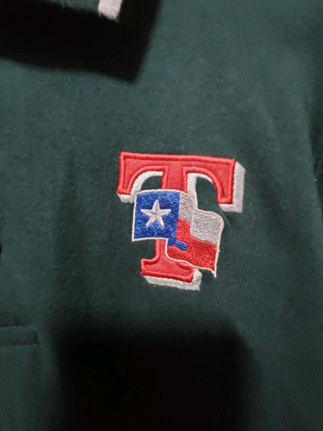 MLB 텍사스 레인저스 긴팔 카라티 L 8