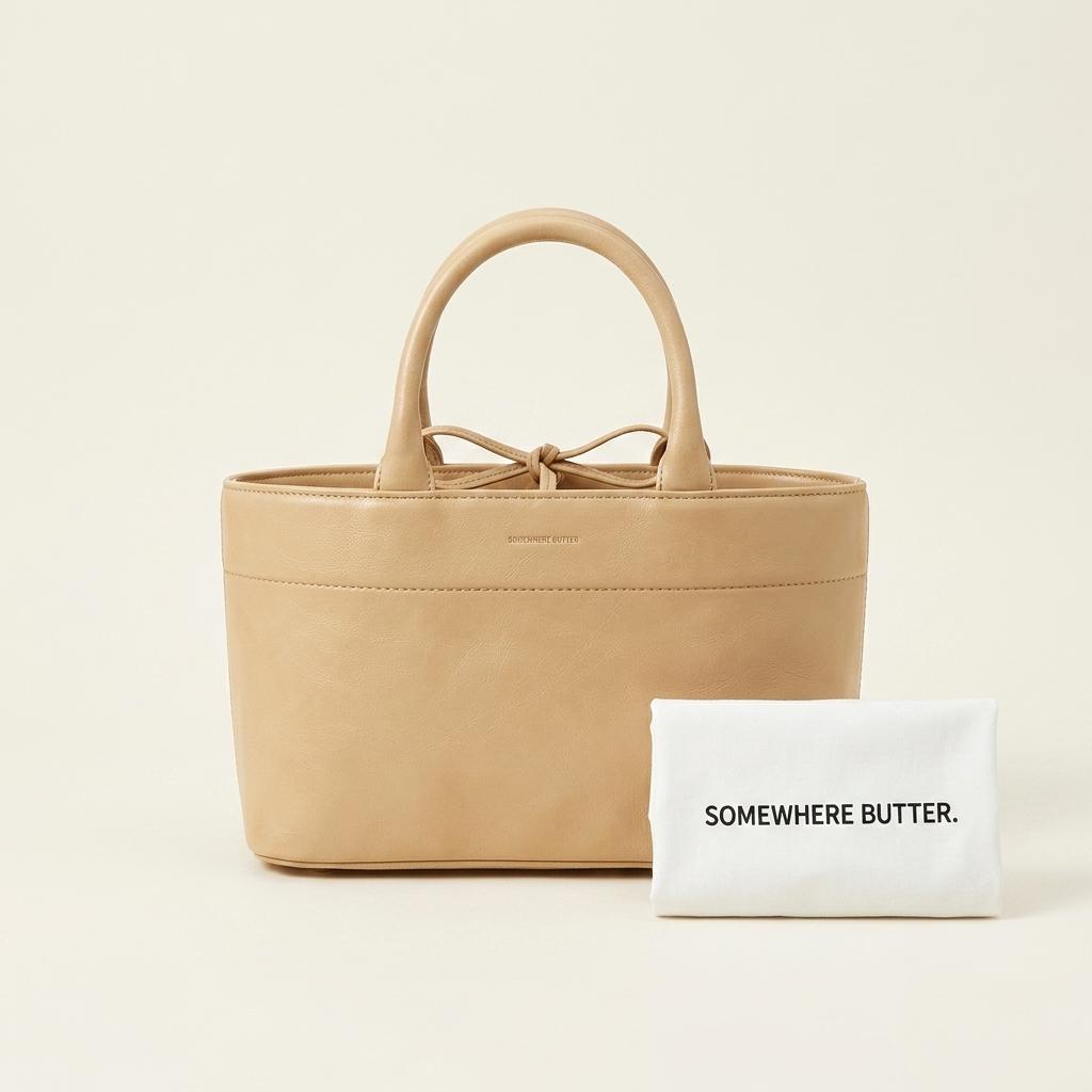 [썸웨어버터] Dear Tote Bag 디어 토트백 버터 1