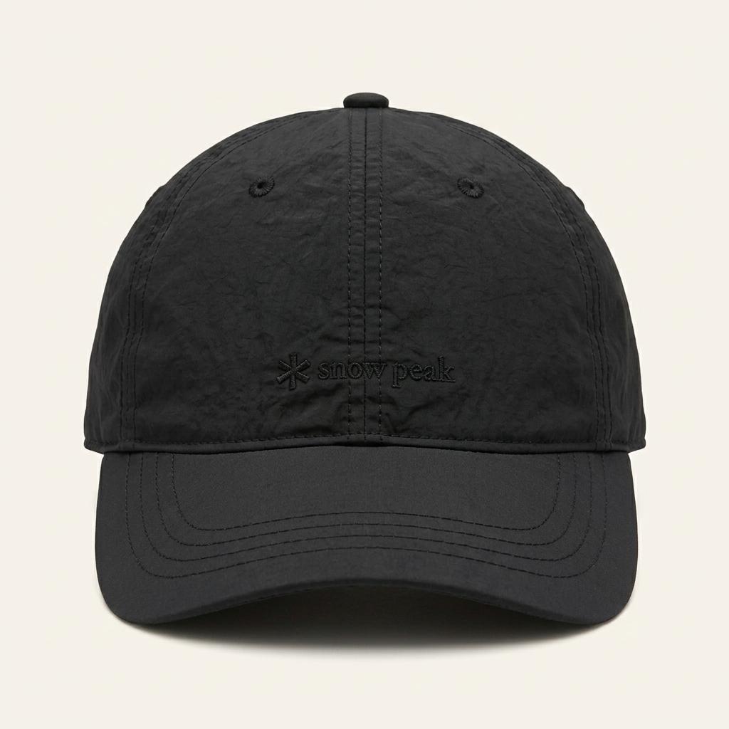 새상품급) 스노우피크 어패럴(SNOWPEAK APPAREL)의 타슬란 볼캡 블랙 사이즈m(