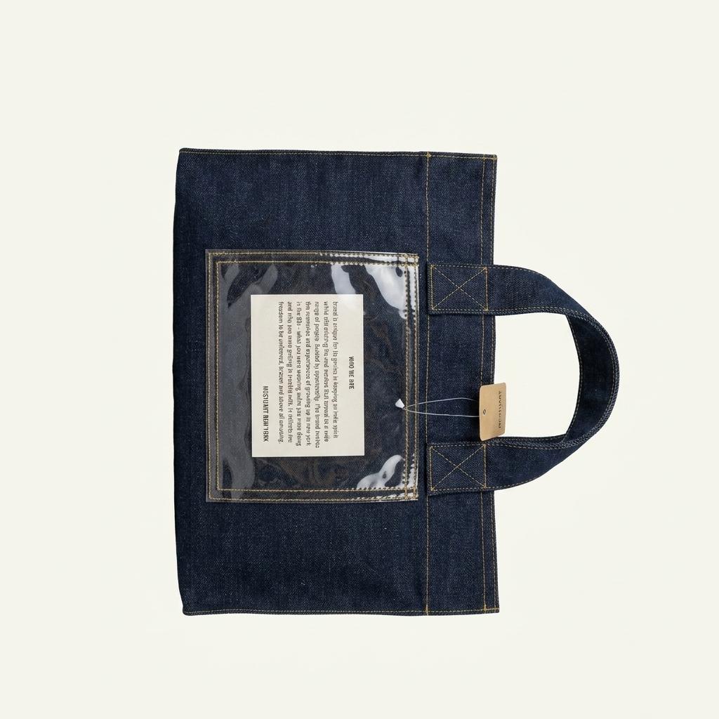 MCSTUART NEW YORK 데님 토트백