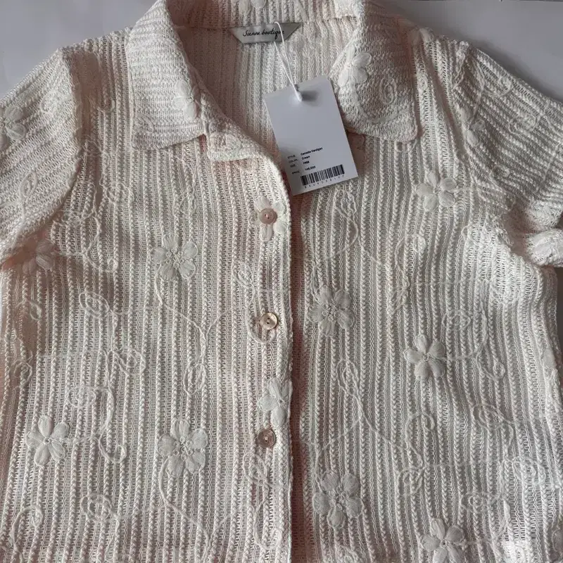택새상품)시엔느 Camellia Cardigan_Cream 카멜리아가디건 2