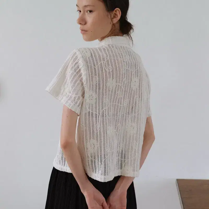택새상품)시엔느 Camellia Cardigan_Cream 카멜리아가디건 5