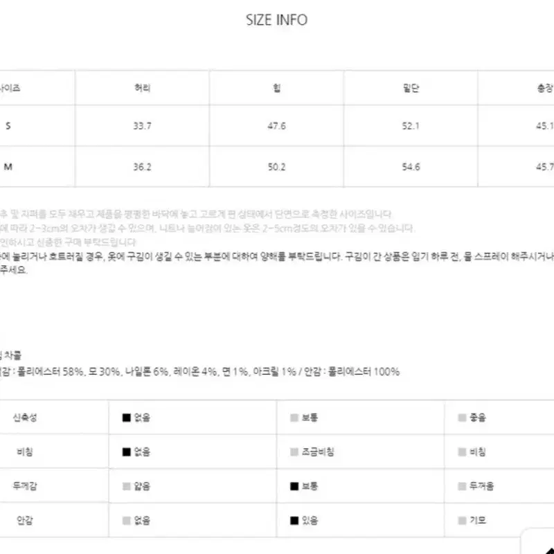 [새상품] 아틀리에나인 미니 울 스커트 - 차콜M 9