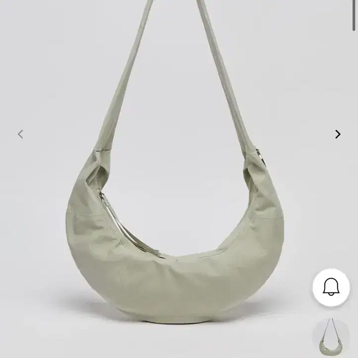 아카이브앱크 small fling hobo fabric bag 카키베이지 새상품 3