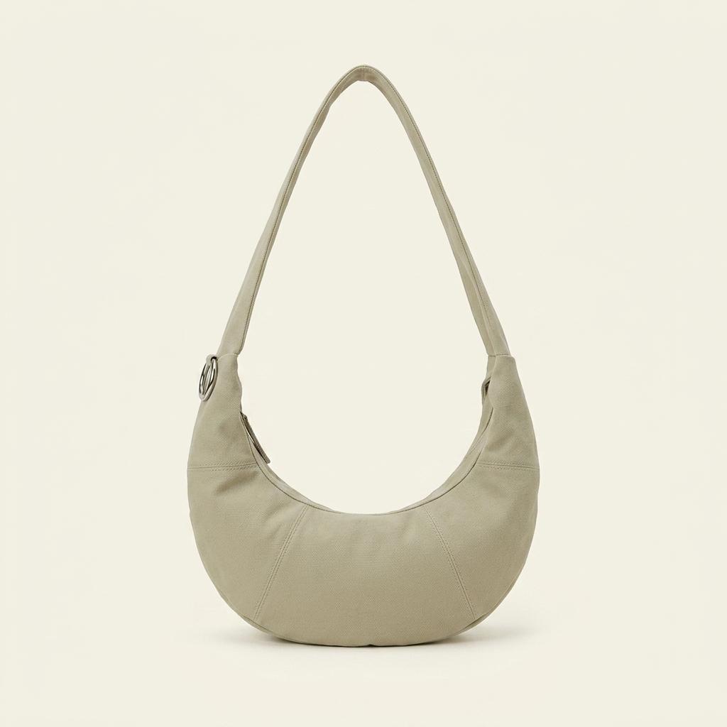 아카이브앱크 small fling hobo fabric bag 카키베이지 새상품 1