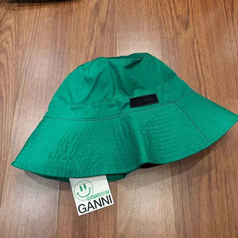 새상품) 가니 GANNI 버킷햇 녹색 골프모자 4