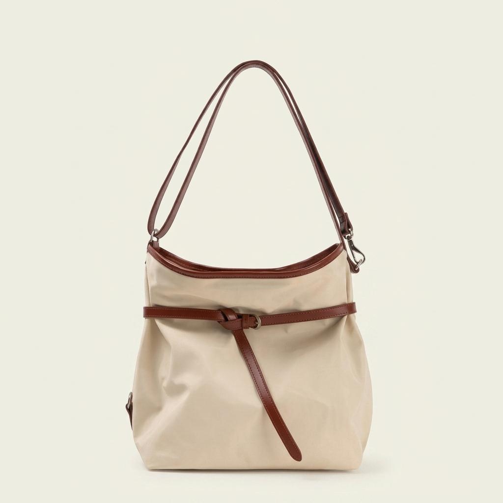 새상품) 폴뉴아 SORTIE BAG-NYLON (LIGHT BEIGE) 1