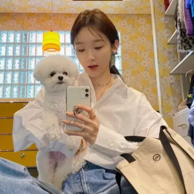 [강민경, 김나영, 윤승아 착용] 드파운드 에코백 새상품 2