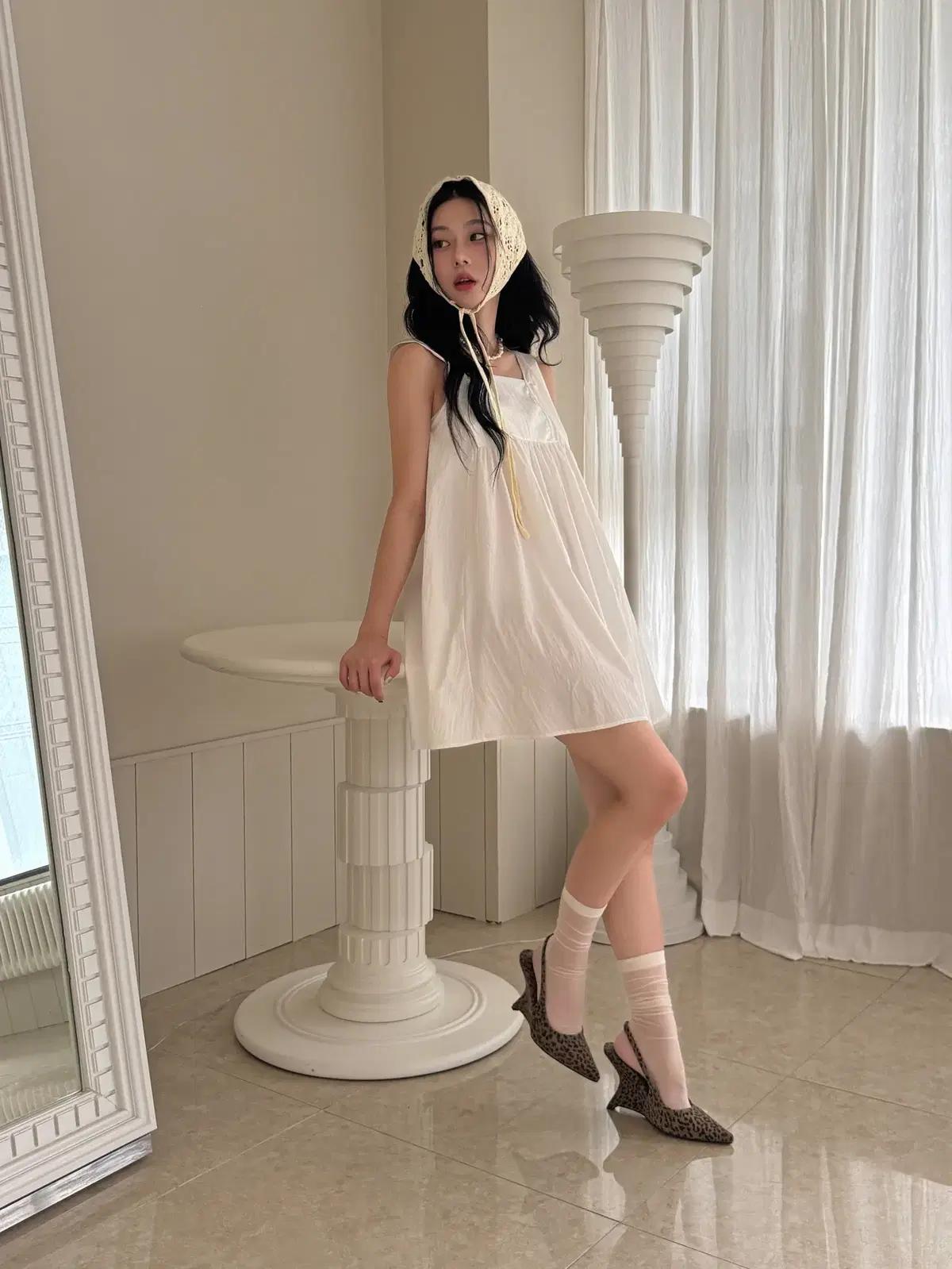 @9545 브라운 230 빈티지무드 10cm 웨지힐-새상품 4