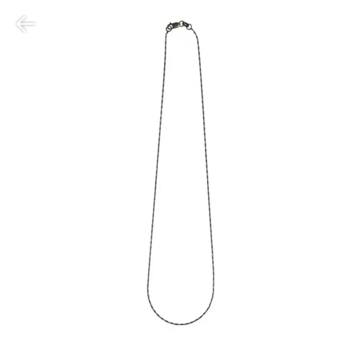 페르테 루메 블랙 골드 14k 목걸이 2