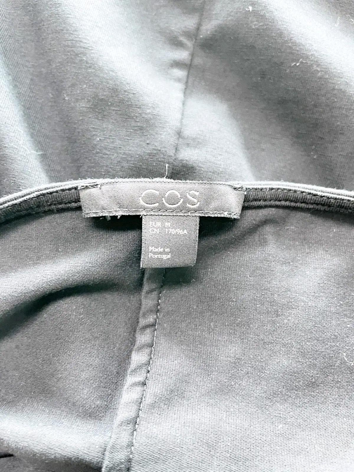 COS 오버핏 롱원피스 블랙 F 5