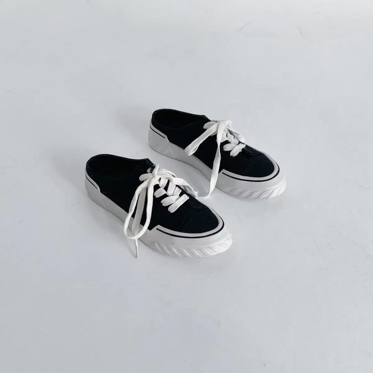 #181 블랙 235-블로퍼 3cm 스니커즈-새상품 2