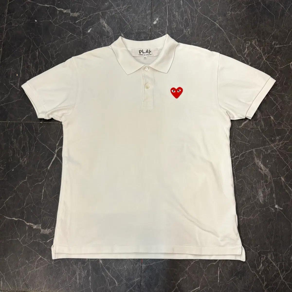 XL 꼼데가르송 반팔 카라티 3