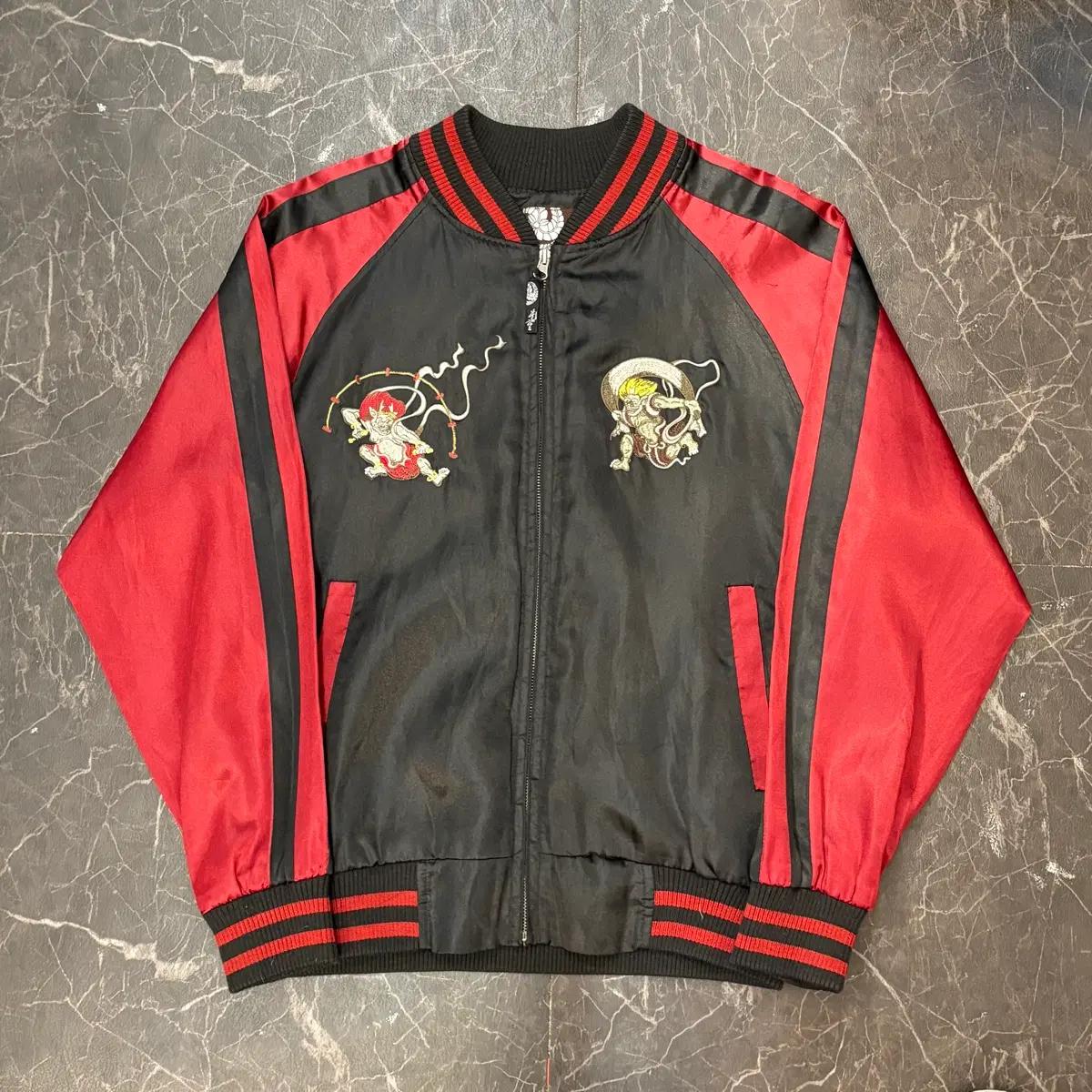 L vtg 뇌신 풍신 자수 스카쟌 3