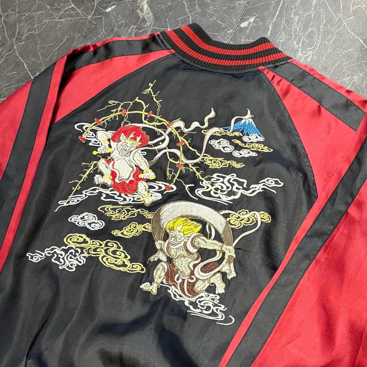 L vtg 뇌신 풍신 자수 스카쟌 2