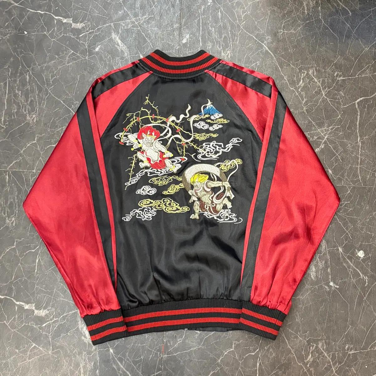 L vtg 뇌신 풍신 자수 스카쟌 4