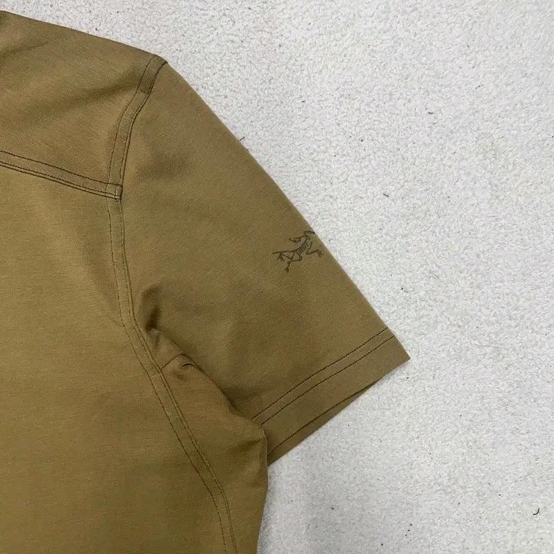 ARC'TERYX 버튼 다운 pk 티셔츠 카키 XS 3