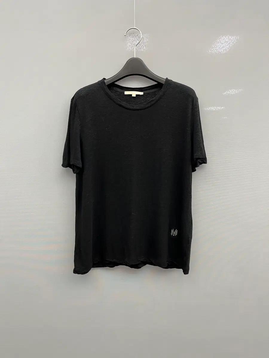 마쥬 블랙 여유핏 반팔티셔츠 2