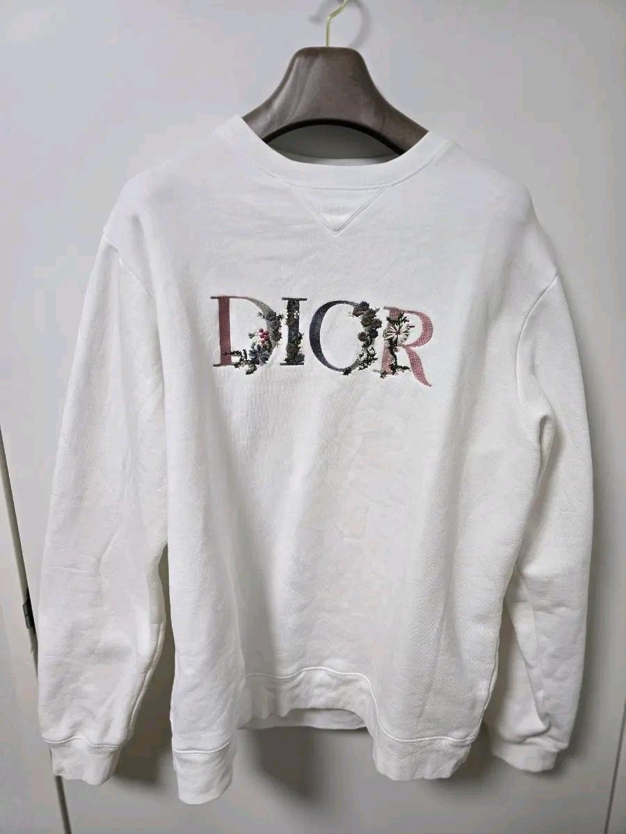 Dior Floral Logo Crewneck 2
