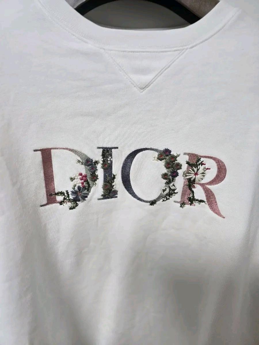 Dior Floral Logo Crewneck 3