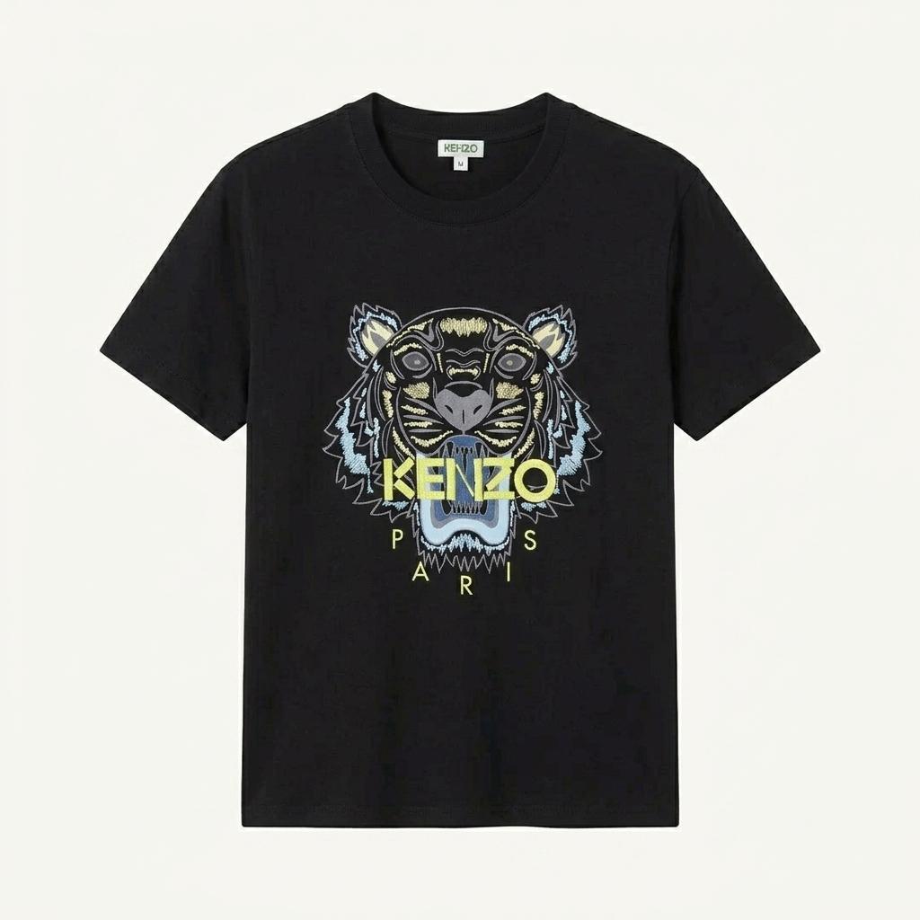 KENZO 겐조 블랙 타이거 반팔 티셔츠 1
